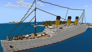 Screenshot of the Minecraft Bedrock Marketplace product Cruise Ship created by Cypress Games.