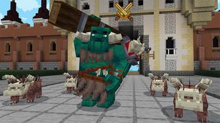 Screenshot of the Minecraft Bedrock Marketplace product Defend the Kingdom created by Cypress Games.