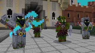 Screenshot of the Minecraft Bedrock Marketplace product Defend the Kingdom created by Cypress Games.