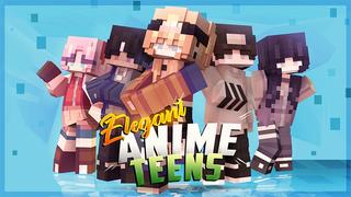 Thumbnail of the Minecraft Bedrock Marketplace product Elegant Anime Teens created by Cypress Games.