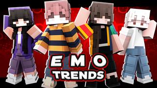 Thumbnail of the Minecraft Bedrock Marketplace product Emo Trends created by Cypress Games.