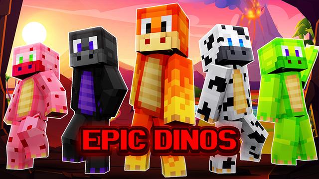 Thumbnail of the Minecraft Bedrock Marketplace product Epic Dinos created by Cypress Games.