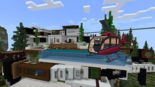 Screenshot of the Minecraft Bedrock Marketplace product Epic Mansion created by Cypress Games.
