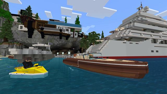 Screenshot of the Minecraft Bedrock Marketplace product Epic Mansion created by Cypress Games.