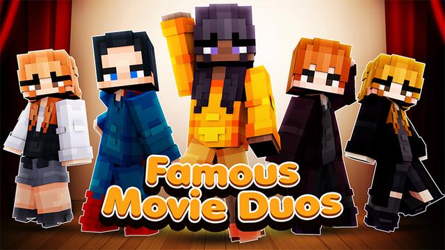 Thumbnail of the Minecraft Bedrock Marketplace product Famous Movie Duos created by Cypress Games.