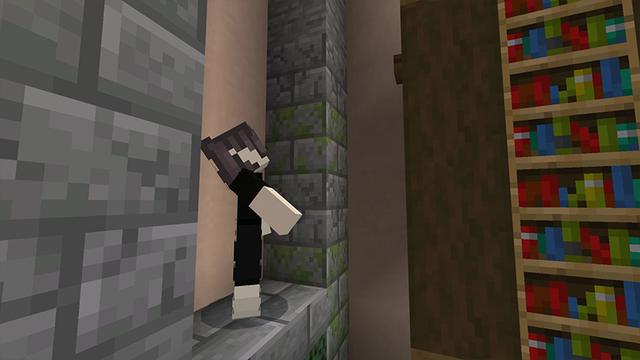 Screenshot of the Minecraft Bedrock Marketplace product Find The Button created by Cypress Games.