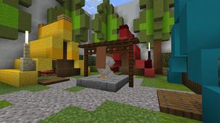 Screenshot of the Minecraft Bedrock Marketplace product Find The Button created by Cypress Games.