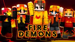 Thumbnail of the Minecraft Bedrock Marketplace product Fire Demons created by Cypress Games.