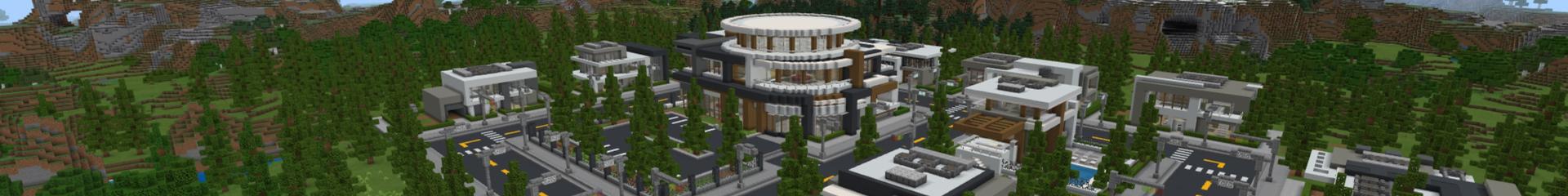 Panorama of the Minecraft Bedrock Marketplace product Furniture: Gaming House created by Cypress Games.