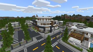 Screenshot of the Minecraft Bedrock Marketplace product Furniture: Gaming House created by Cypress Games.