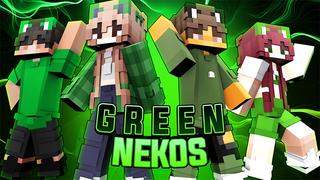 Thumbnail of the Minecraft Bedrock Marketplace product Green Nekos created by Cypress Games.