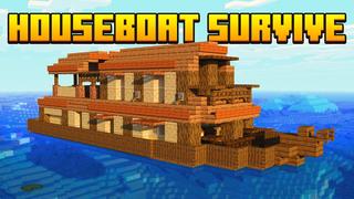 Thumbnail of the Minecraft Bedrock Marketplace product Houseboat Survive created by Cypress Games.