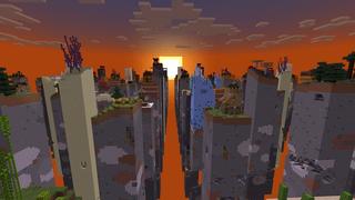 Screenshot of the Minecraft Bedrock Marketplace product Infinity Chunks created by Cypress Games.