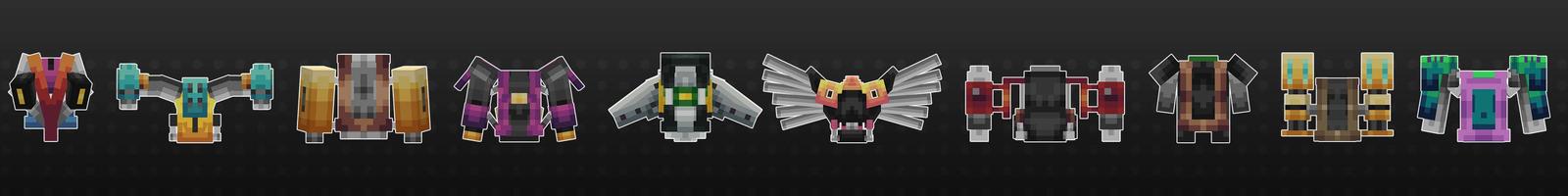 Panorama of the Minecraft Bedrock Marketplace product Jetpack Skyblock created by Cypress Games.