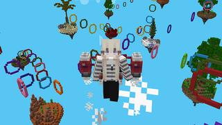 Screenshot of the Minecraft Bedrock Marketplace product Jetpack Skyblock created by Cypress Games.