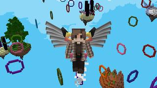 Screenshot of the Minecraft Bedrock Marketplace product Jetpack Skyblock created by Cypress Games.