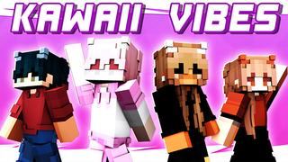 Thumbnail of the Minecraft Bedrock Marketplace product Kawaii Vibes created by Cypress Games.