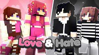 Thumbnail of the Minecraft Bedrock Marketplace product Love & Hate created by Cypress Games.
