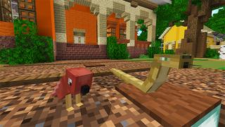 Screenshot of the Minecraft Bedrock Marketplace product Lovely Pets created by Cypress Games.