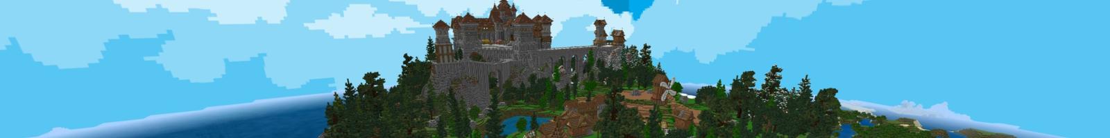Panorama of the Minecraft Bedrock Marketplace product Lucky Block Fury created by Cypress Games.