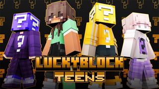 Thumbnail of the Minecraft Bedrock Marketplace product Luckyblock Teens created by Cypress Games.