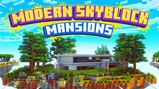 Thumbnail of the Minecraft Bedrock Marketplace product Modern Skyblock Mansions created by Cypress Games.