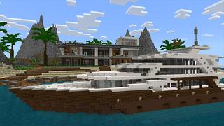 Screenshot of the Minecraft Bedrock Marketplace product Modern Villa created by Cypress Games.