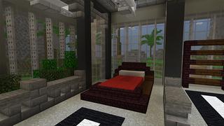 Screenshot of the Minecraft Bedrock Marketplace product Modern Villa created by Cypress Games.