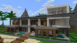 Screenshot of the Minecraft Bedrock Marketplace product Modern Villa created by Cypress Games.