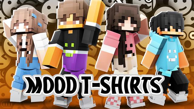 Thumbnail of the Minecraft Bedrock Marketplace product Mood T-Shirts created by Cypress Games.