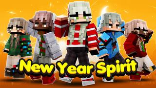 Thumbnail of the Minecraft Bedrock Marketplace product New Year Spirit created by Cypress Games.