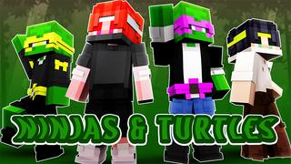 Thumbnail of the Minecraft Bedrock Marketplace product Ninjas & Turtles created by Cypress Games.