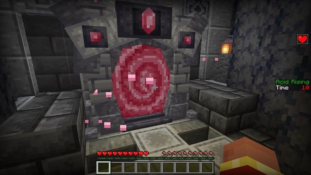 Screenshot of the Minecraft Bedrock Marketplace product Parkour & Portals created by Cypress Games.