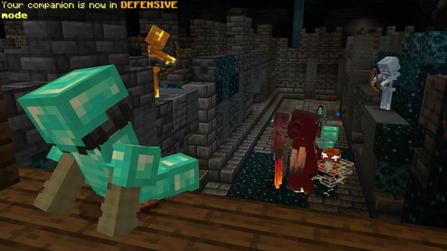 Screenshot of the Minecraft Bedrock Marketplace product PatPat Add-On created by Cypress Games.