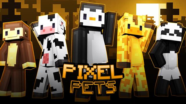 Thumbnail of the Minecraft Bedrock Marketplace product Pixel Pets created by Cypress Games.