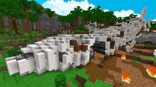 Screenshot of the Minecraft Bedrock Marketplace product Plane Crash created by Cypress Games.