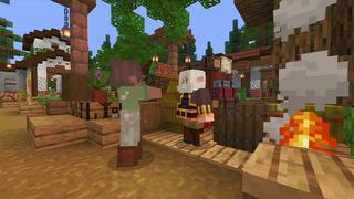 Screenshot of the Minecraft Bedrock Marketplace product Poisonous Grass created by Cypress Games.