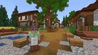 Screenshot of the Minecraft Bedrock Marketplace product Poisonous Grass created by Cypress Games.