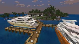 Screenshot of the Minecraft Bedrock Marketplace product Private Island created by Cypress Games.