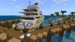 Screenshot of the Minecraft Bedrock Marketplace product Private Island created by Cypress Games.