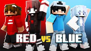 Thumbnail of the Minecraft Bedrock Marketplace product Red vs Blue created by Cypress Games.