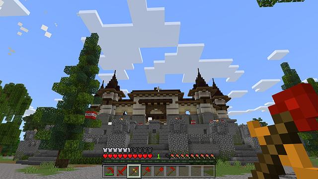 Screenshot of the Minecraft Bedrock Marketplace product Redstone Tools created by Cypress Games.