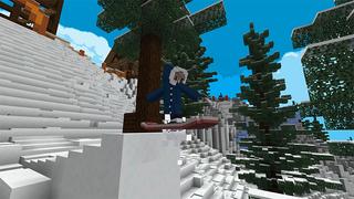 Screenshot of the Minecraft Bedrock Marketplace product Ski Resort created by Cypress Games.