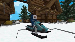 Screenshot of the Minecraft Bedrock Marketplace product Ski Resort created by Cypress Games.