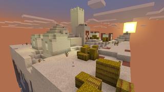 Screenshot of the Minecraft Bedrock Marketplace product Skyblock: Falling Items 2 created by Cypress Games.