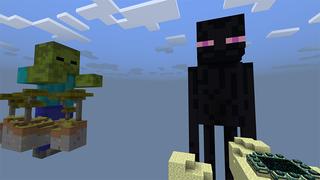Screenshot of the Minecraft Bedrock Marketplace product Skyblock: Giant Mobs created by Cypress Games.