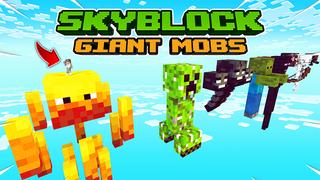Thumbnail of the Minecraft Bedrock Marketplace product Skyblock: Giant Mobs created by Cypress Games.