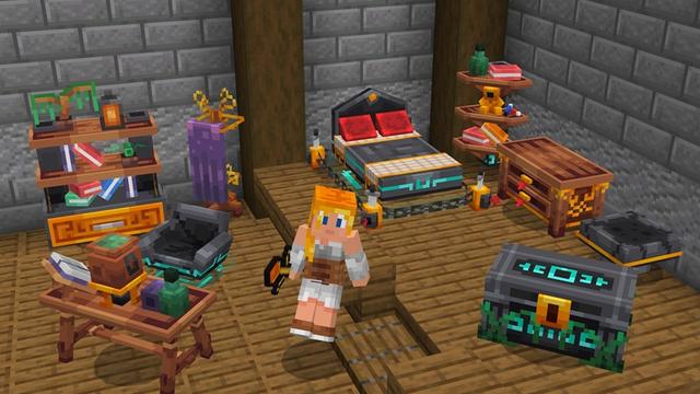 Screenshot of the Minecraft Bedrock Marketplace product Skyblock Mutants [?] created by Cypress Games.