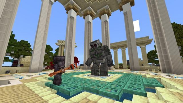Screenshot of the Minecraft Bedrock Marketplace product Skyblock Mutants [?] created by Cypress Games.