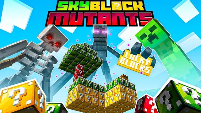 Thumbnail of the Minecraft Bedrock Marketplace product Skyblock Mutants [?] created by Cypress Games.